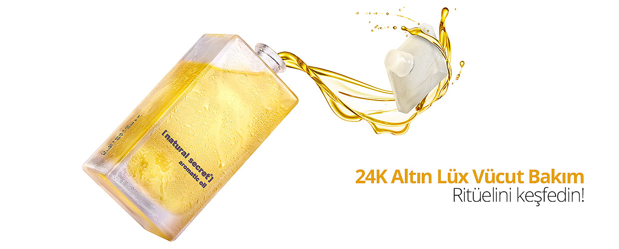 24K Altın Lüx Vücut Bakım Ritüelini keşfedin!