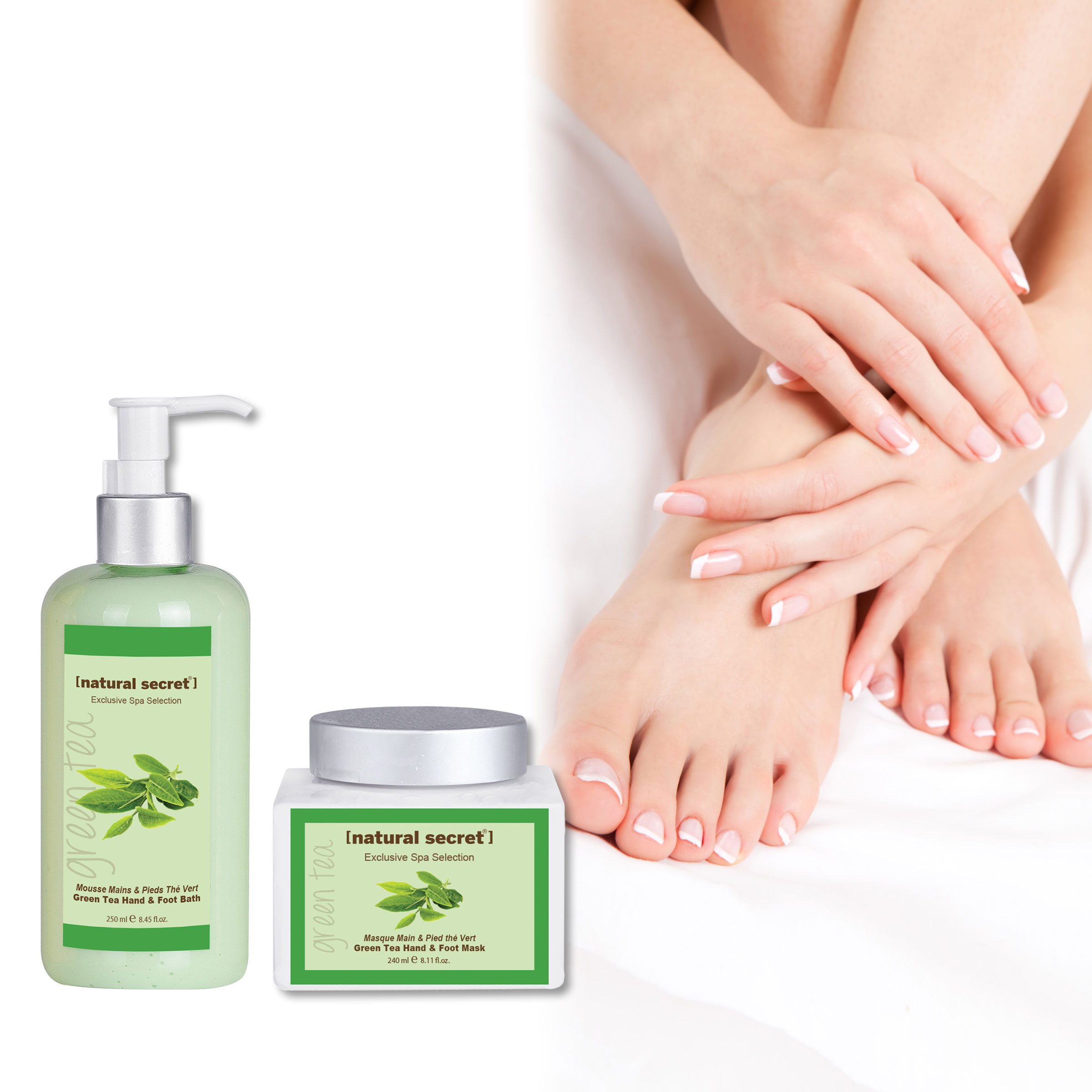 Green Tea (Antioxidant) Hand & Foot Care Products