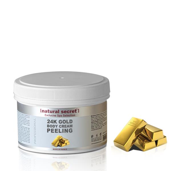 24K Altın Vücut Krem Peeling