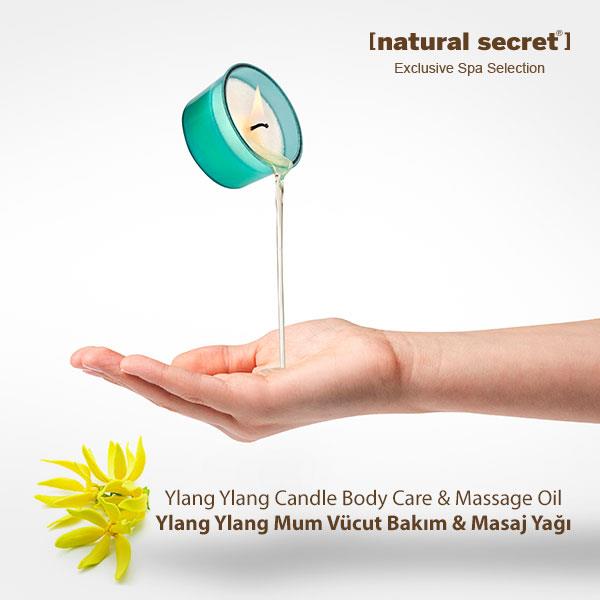 Ylang Ylang Candle Massage & Body Care Oil