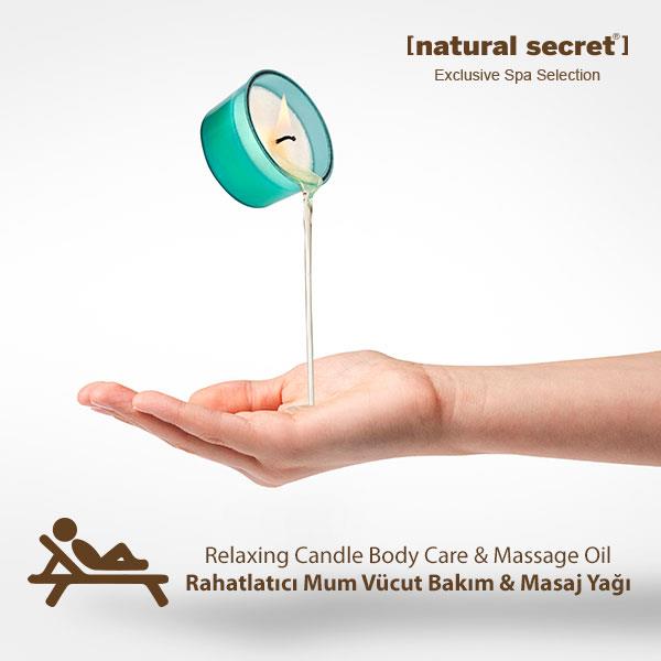 Relaxing Candle Massage & Body Care Oil